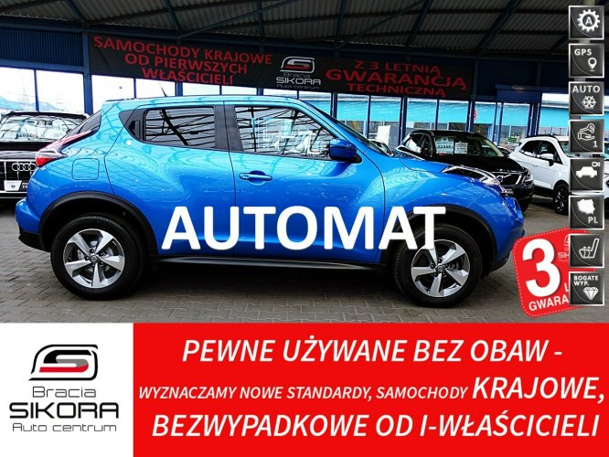 Nissan Juke AUTOMAT 1,6 16V N-CONNECTA+Kamera+Navi 3Lata GWARANCJA 1wł Bezwypadko I (2010-2019)