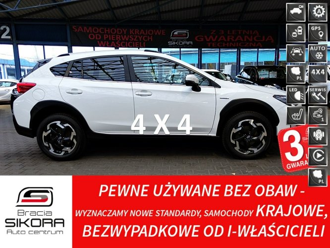 Subaru XV AUTOMAT 4x4 Led 2.0i-S e-boxer GWARANCJA FABRYCZNA 1WŁ Kraj Bezwypad