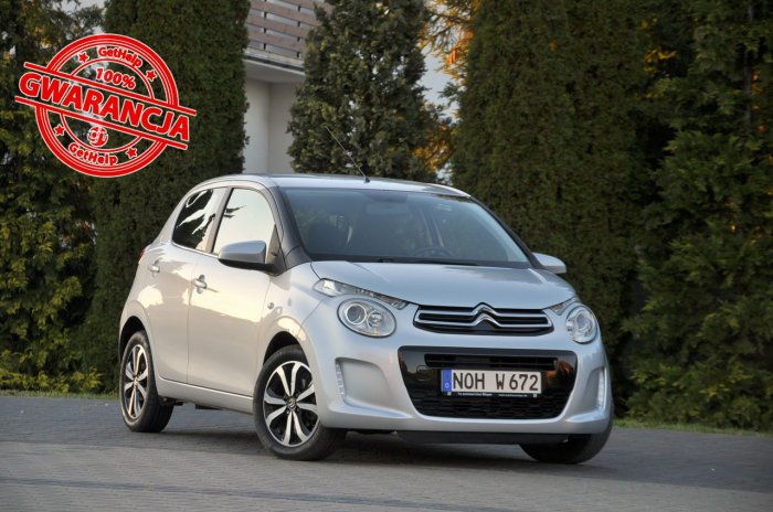 Citroen C1 1.2i(82KM)*Lift*Led*Kamera*Klimatronik*Welur*I Wł*Alu15"ASO Citroen II (2014-)