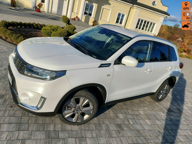 Suzuki Vitara 1.4 benzyna kamera navi 85 tys km FULL LED biała Perła III (2019-)