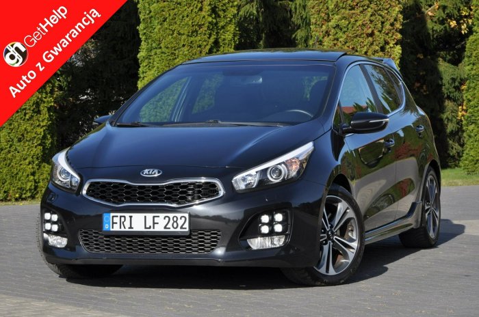 Kia Cee'd GT-Line Ledy Bixenon Panorama Navi Kamera Parkr. z Niemiec II (2012-)