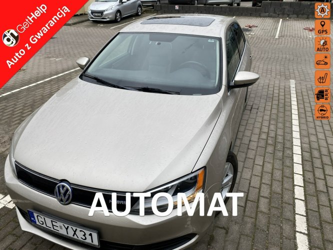 Volkswagen Jetta Hybryda/Nawigacja/Automat/Bluetooth/Skóry/Podgrz. fotele/Św. dzienne A6 (2010-)