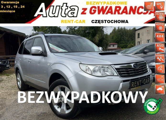 Subaru Forester 2.0D*147PS*OPŁACONY Bezwypadkowy*4x4*Klima Kamera Serwis GWARANCJ24 III (2008-2012)