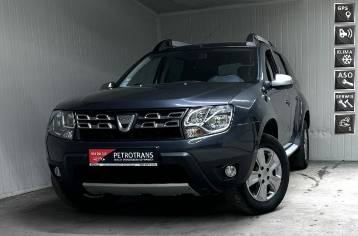 Dacia Duster 1.2 / 125KM Nawigacja Tempomat Alufelgi Czujniki Parkowania Hak I (2009-2017)