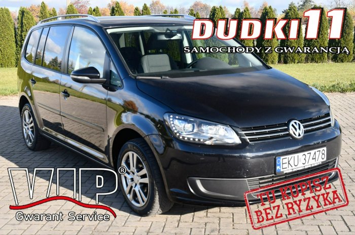 Volkswagen Touran 1,4Turbo DUDKI11 Xenony,Ledy.Alu,Hak.Parktronic.GWARANCJA I (2003-2010)