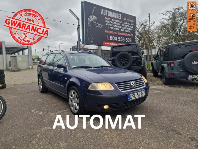 Volkswagen Passat 1.9 TDI 130 KM, Automat, Alufelgi, Grzane Fotele, Climatronic,Kopmuter B5 FL (2000-2005)