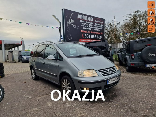 Volkswagen Sharan 1.8 Benzyna Turbo 150 KM, Klimatyzacja, Alufelgi, Tempomat, 7 Osób I (1995-2010)