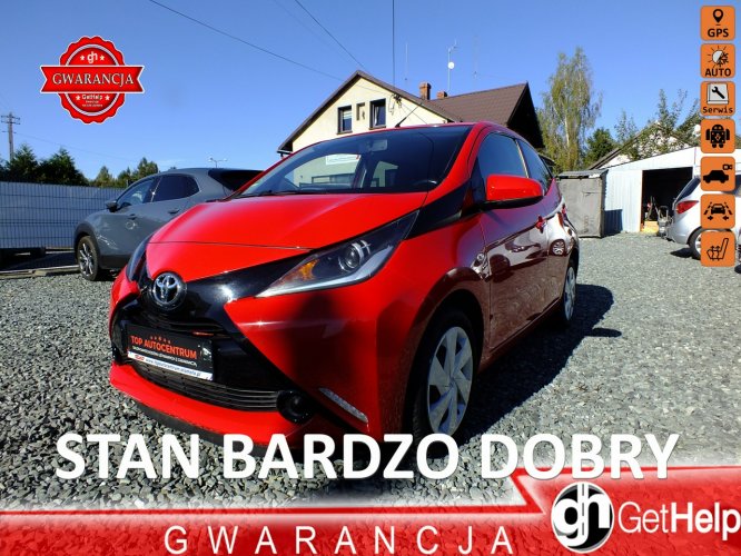 Toyota Aygo 1.0 Benzyna 69 KM Klimatronic, Kamera, serwisowany II (2014-)