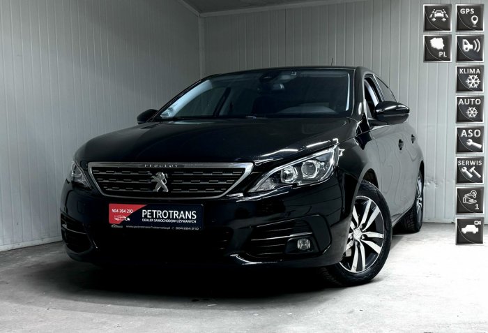 Peugeot 308 1.2 / 131KM LED Kamera Nawigacja Asystent Pasa Ruchu Tempomat T9 (2014-2021)