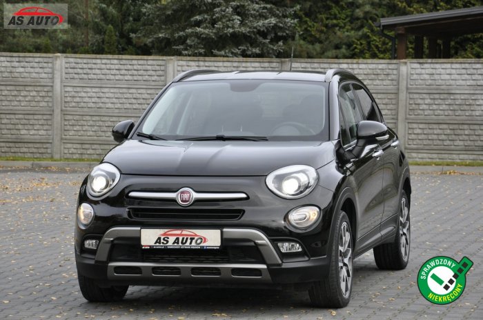 Fiat 500x 1,4T 140KM CrossTraction+/Serwis/Navi/Skóry/KeyLess/Parktronic