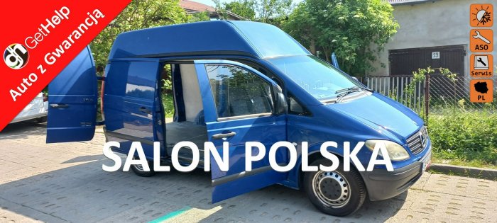 Mercedes Vito Salon Polska Serwisowany Klimatyzacja 109 CDI Maxi Drzwi skrzydełka