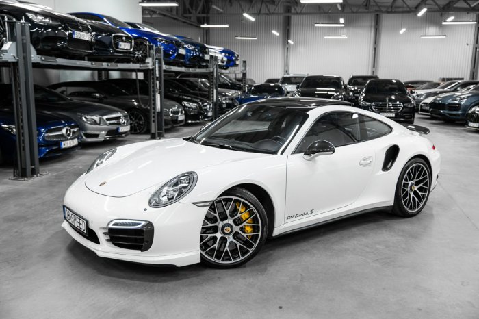 Porsche 911 Turbo S 560KM. Gwarancja 06.2025. Ceramika. Burmester. FV 23%. 991 (2011-)