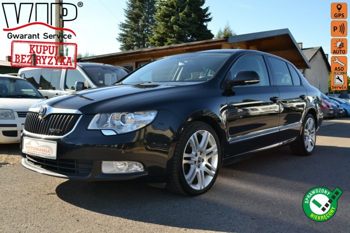 Škoda Superb Nawigacja*Serwis*PDC*Zarejestrowany* II (2008-2015)