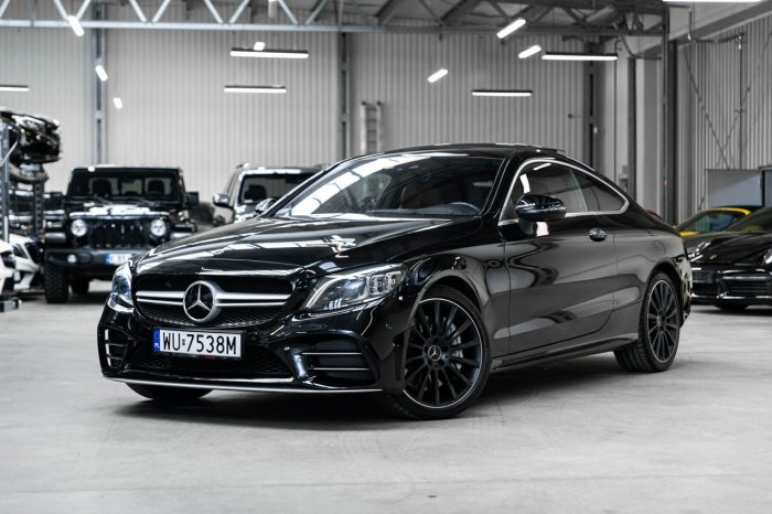 Mercedes C 43 AMG 4Matic Coupe 390 KM. Distronic, Panorama, Hak. Top wyposażenie. W205 (2014-)