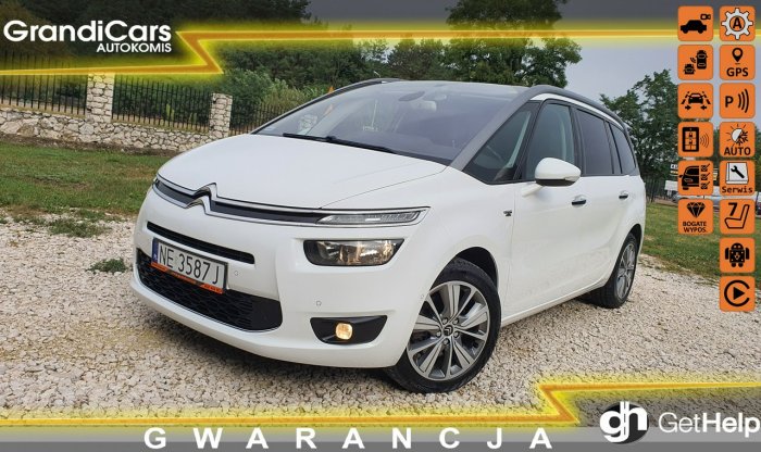 Citroen C4 Grand Picasso 2.0 HDI Exclusive # Automat # Navi # ParkAssist # Kamera # Full Opcja II (2013-)