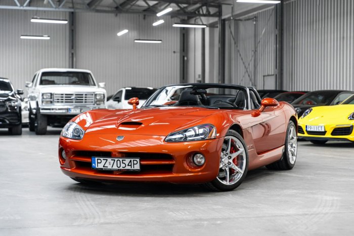 Dodge Viper Viper Copperhead. 8.3 V10. Bezwypadkowy. Limited 17/300. 15 lat w PL III (2003-2006)