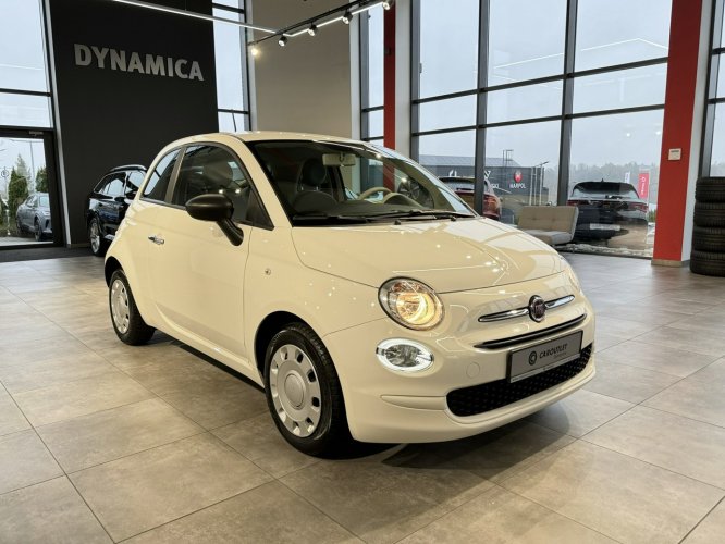 Fiat 500 1.0 hybrid 69KM M6 2020 r., salon PL, 12 m-cy gwarancji, kpl. opon I (2007-)