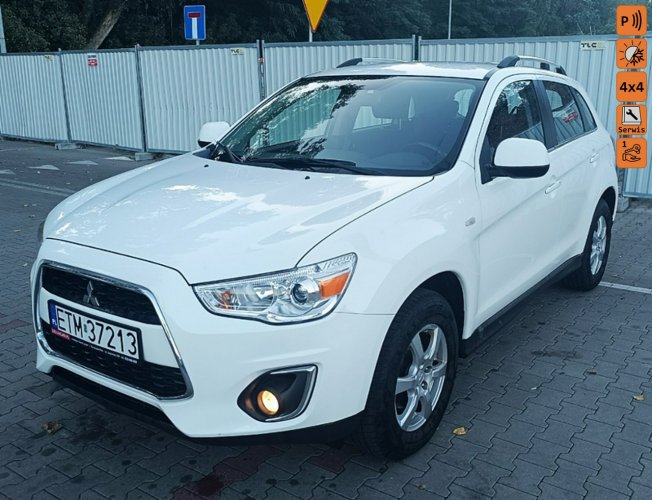 Mitsubishi ASX 1,8 DiD 150 KM, Niski przebieg, Serwis, napęd 4x4,