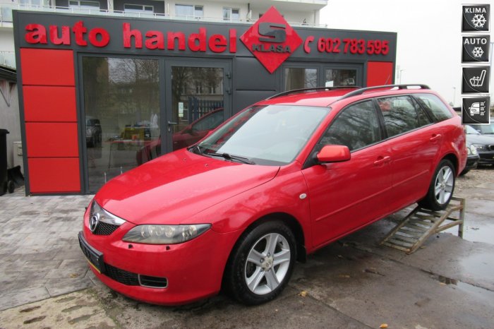 Mazda 6 Mazda 6 kombi 2008r 1,8 benzyna piękny kolor z niemiec zadbana 12 500 I (2002-2008)