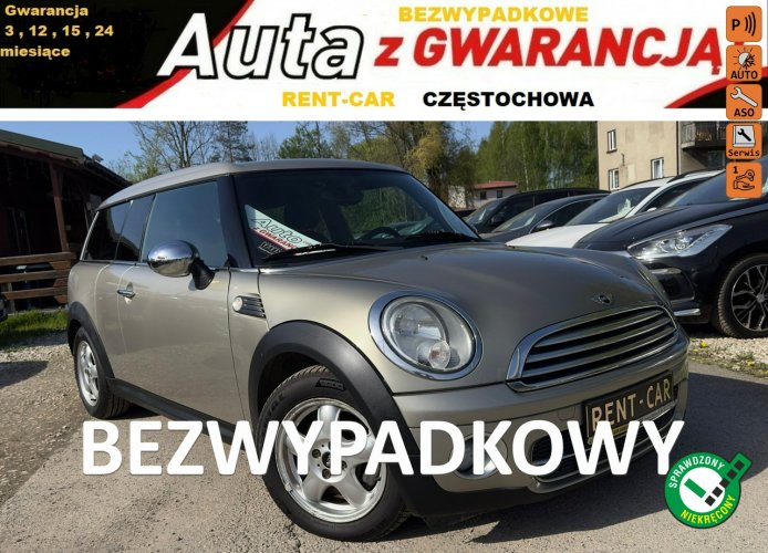 Mini Clubman 1.6D 109PS OPŁACONY Bezwypadkowy Klimatronik*Serwis*GWARANCJA 24 Mies I (2007-2010)