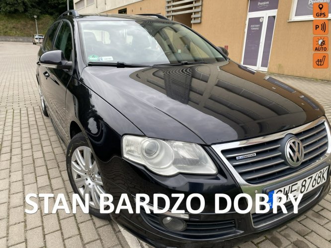 Volkswagen Passat 1,6 TDI, po liftingu, hak, podg. fotele, CLIMAtronic, tempomat, isofix B6 (2005-2010)