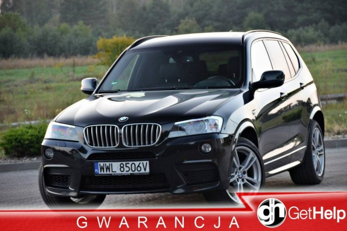 BMW X3 3,0D M-pakiet NAVI Led Panorama Oryginał! F25 (2010-)