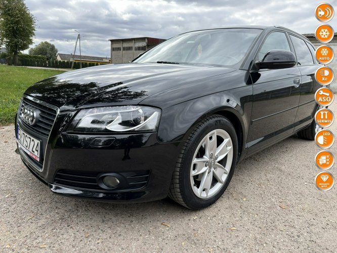 Audi A3 1,8 TFSI Sportback 160 KM XENON LED ALU Niski Przebieg Super Stan 8P (2003-2012)