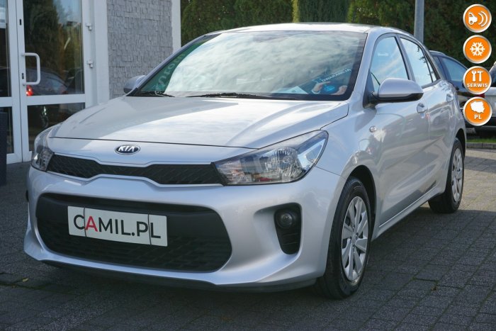 Kia Rio 1.2 Benzyna 83KM, Polski Salon, Jeden Użytkownik, Rok Gwarancji, IV (2017-)