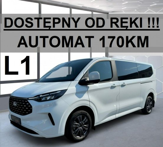 Ford Tourneo Custom L1 Nowy Titanium Drzwi lewe, Aktywny tempo. Blind Od ręki 2992 zł