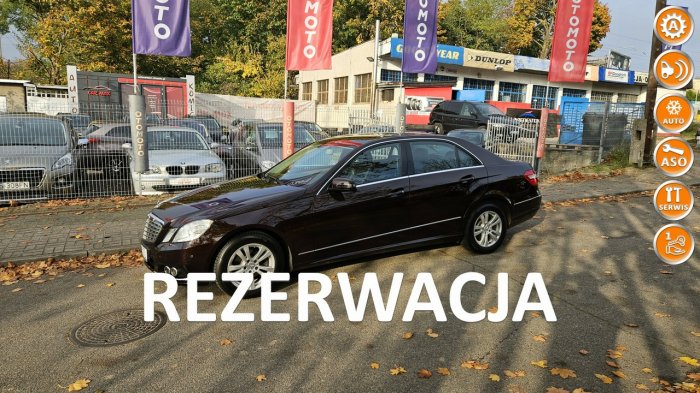 Mercedes E 220 1-Właściciel/Bezwypadek/Serwis/Klima/Zadbany/Noweopony/StanBD! W212 (2009-)