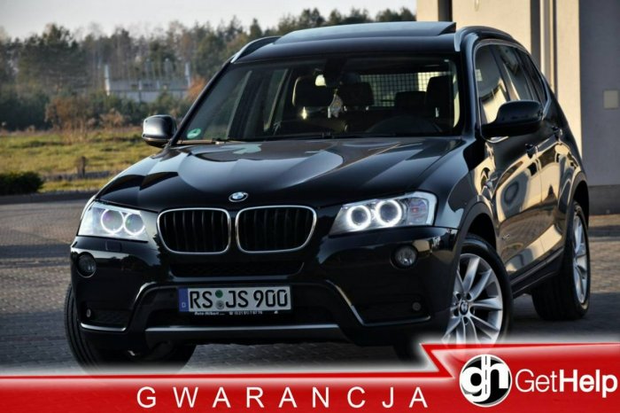 BMW X3 2,0D 184KM X-drive panorama Xenon Niemcy F25 (2010-)