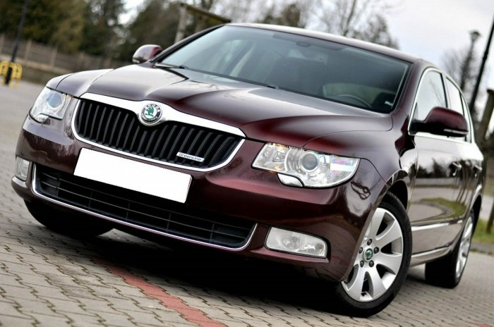 Škoda Superb 1.6 TDI 105KM Skóra Navi Klimatronik Parktronik II (2008-2015)