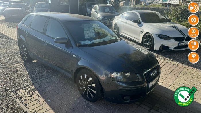 Audi A3 2.0fsi 150KM automat xenon klimatronik podgrzewane fotele raty zamiana 8P (2003-2012)