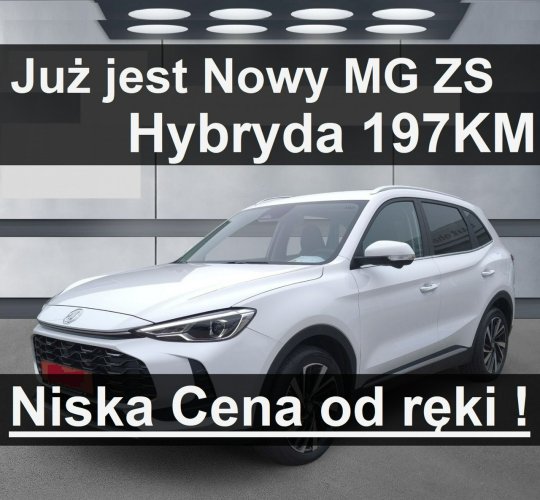 MG ZS Nowy ZS Exclusive Hybryda 197KM Kamera 360 Martwe Pole Od ręki!1359 zł