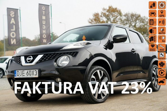 Nissan Juke SHIRO nawi 4 kamery ALL MODE 4x4 salon polska 2x ALUFELGI blis automat I (2010-2019)