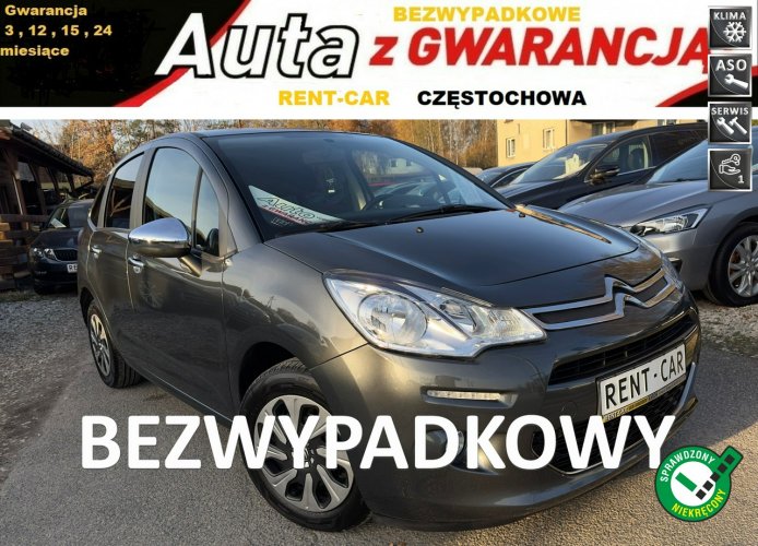 Citroen C3 1.0i*68PS*OPŁACONY Bezwypadkowy Klimatyzacja Serwis VIP GWARANCJA24M II (2008-2016)