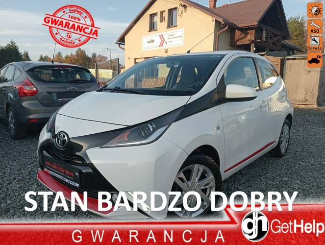 Toyota Aygo X-Play Touch 1.0 Benzyna 70 KM Klimatyzacja Alu Kamera Kredyt Bez BIK II (2014-)