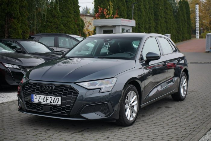 Audi A3 2.0TDI 150 Automat LED Virtual Kamera Grzane fotele 8Y