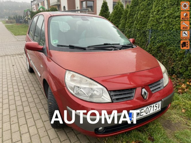 Renault Scenic Automat/Benz silnik/Klimatronik/Isofix/Alufelgi/Niski przebieg/Szyberd II (2003-2009)