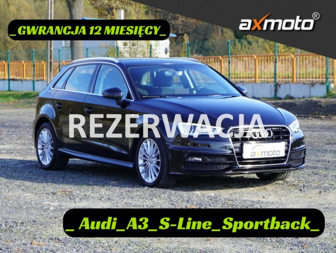 Audi A3  Sportback S-line 5 Drzwiowa 8V (2012-)