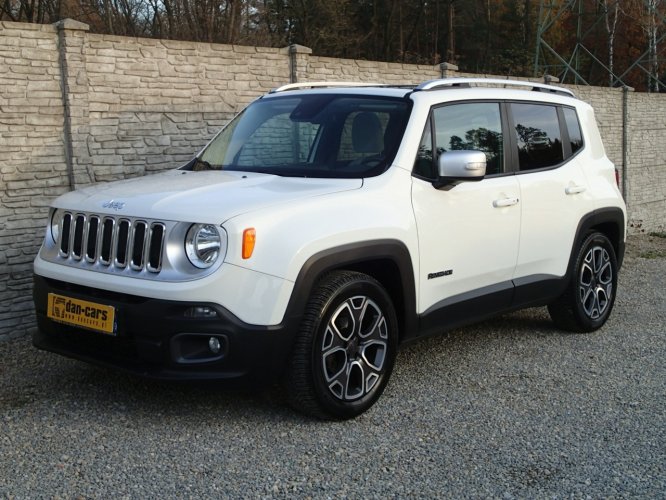 Jeep Renegade 1.4T 140KM Limited Automat Szyberdach Navi TomTom Asystent Pasa I (2014-)