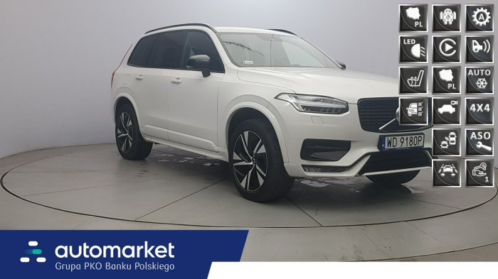 Volvo XC 90 B5 D AWD R-Design 7os aut ! Z Polskiego Salonu ! Faktura Vat ! II (2014-)