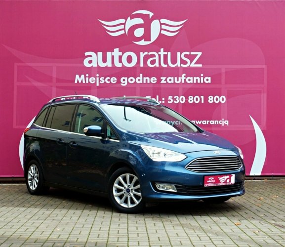 Ford Grand C-MAX FV 23% - 1.5 TDCI  - TITANIUM - Org.Lakier , 7osób , 100% Sewris