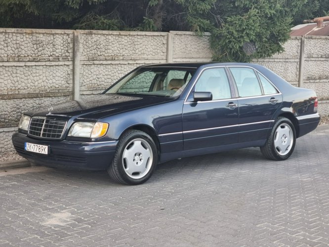 Mercedes S 320 320 W140 LIFT Super Stan ! Po Dużym Serwisie ! Beżowe Skóry ! Dociągi W140 (1992-1998)