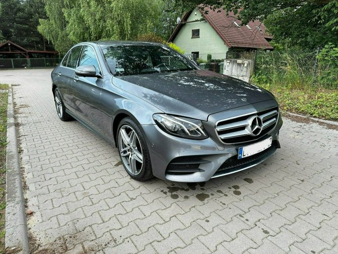 Mercedes E 220 E220d 2.0 194KM AMG-Pakiet MultibeamLed*Skóra*Navi*Kamera360* Salon PL W213 (2016-)