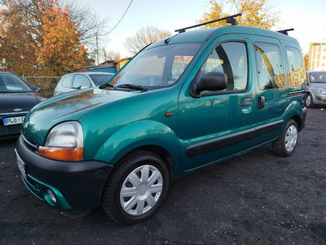 Renault Kangoo 5drzwi KLIMA benzyna 111 tys przebiegu stan bdb w cenie oplaty I (1998-2003)