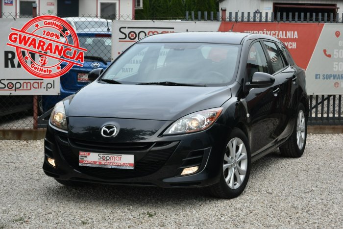 Mazda 3 1.6 Diesel 109KM 2009r. TEMPOMAT Isofix Alufelgi PDC II (2009-2013)