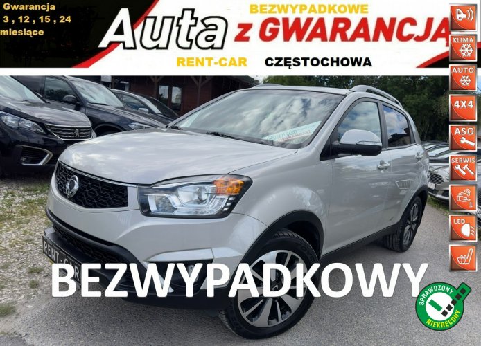 SsangYong Korando 2.0DT*150PS OPŁACONY Bezwypadkowy 4x4*AWD-LOCK*Klima Serwis GWARANCJ24 III (2010-2016)