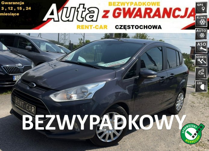 Ford B-Max 1.6TDCi*95PS*OPŁACONY Bezwypadkowy Klima Navi Serwis VIP GWARANCJA24M