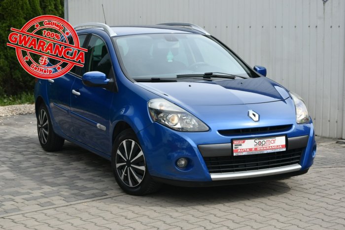 Renault Clio 1.2TCe 101KM 2010r. Klima TEMPOMAT Isofix POLECAM III (2005-2012)